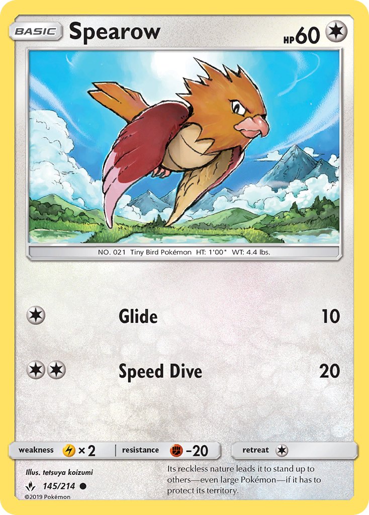 145/214 Spearow
