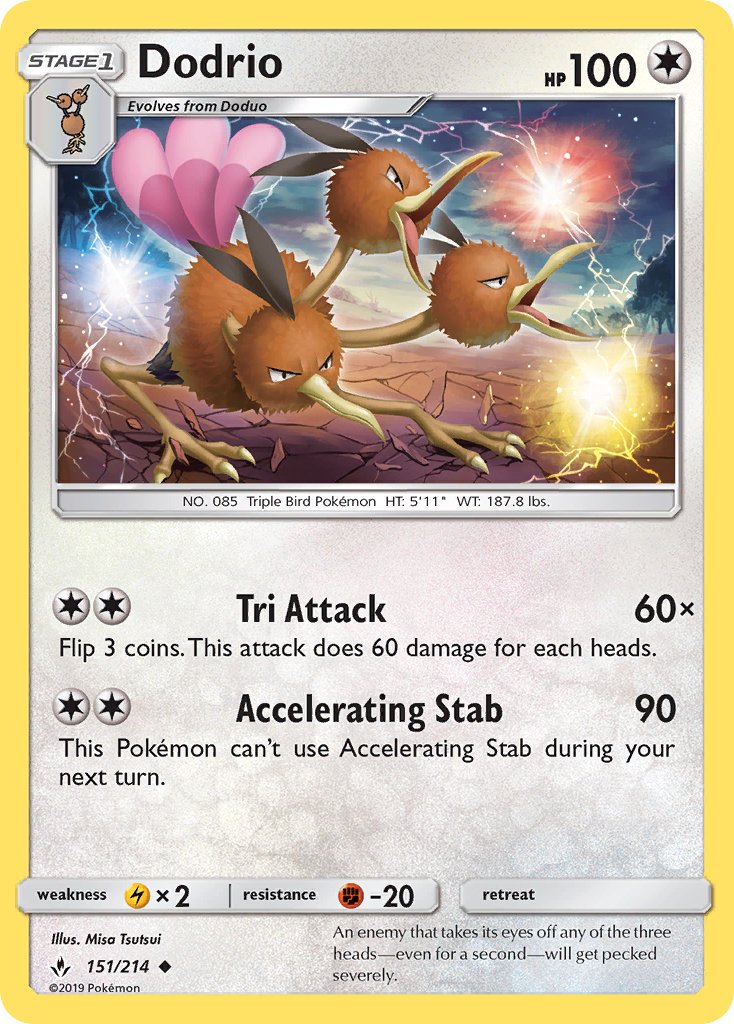 151/214 Dodrio