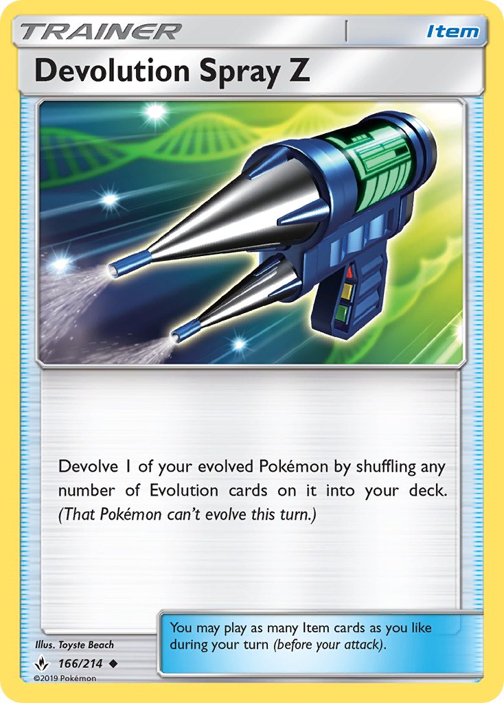 166/214 Devolution Spray Z