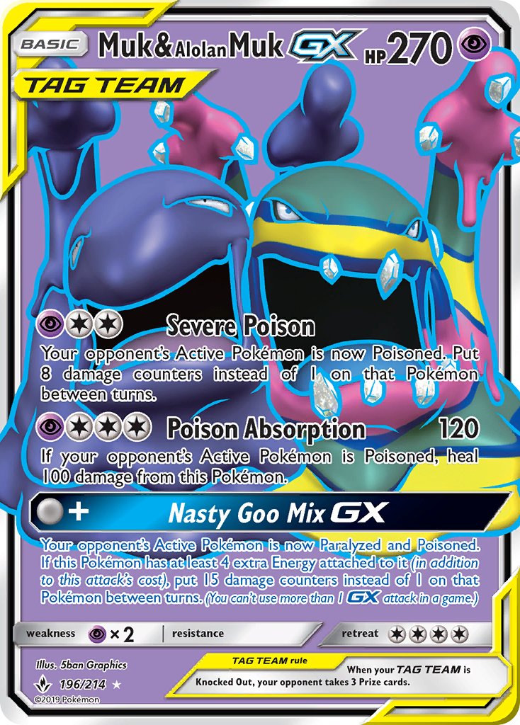 196/214 Muk & Alolan Muk GX