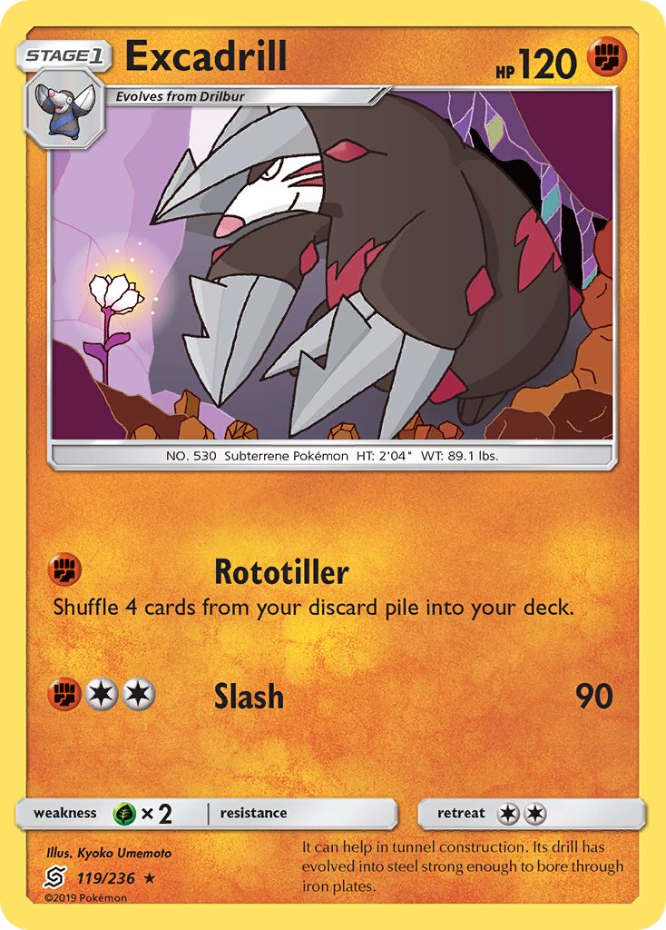 119/236 Excadrill