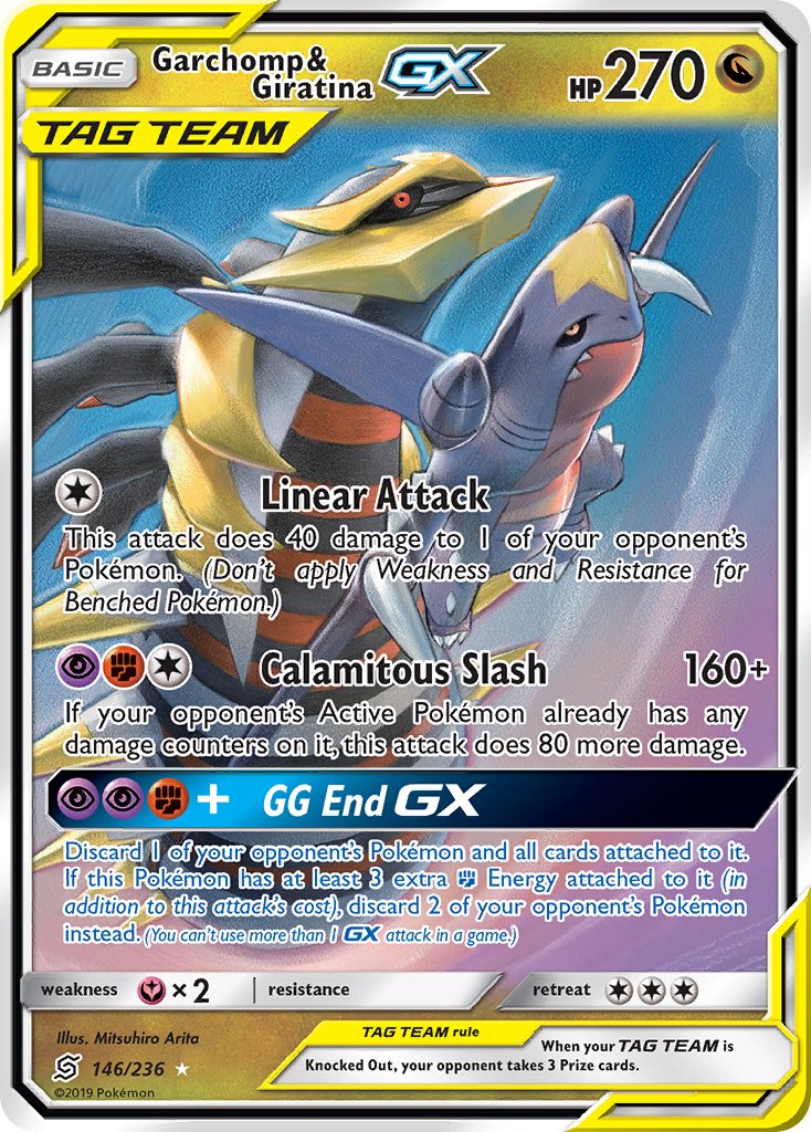 146/236 Garchomp & GiratinaGX