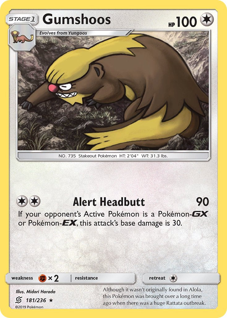 181/236 Gumshoos