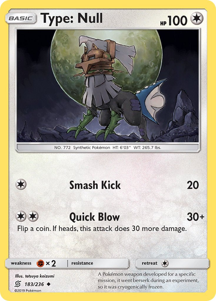 183/236 Type: Null