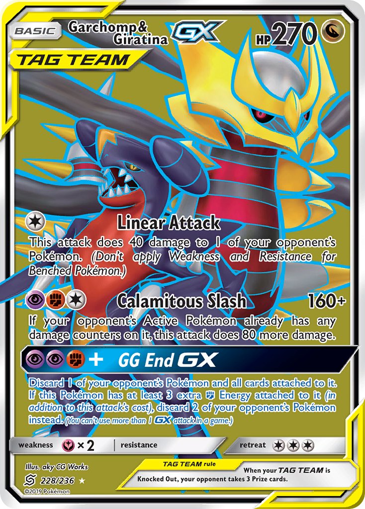 228/236 Garchomp & GiratinaGX
