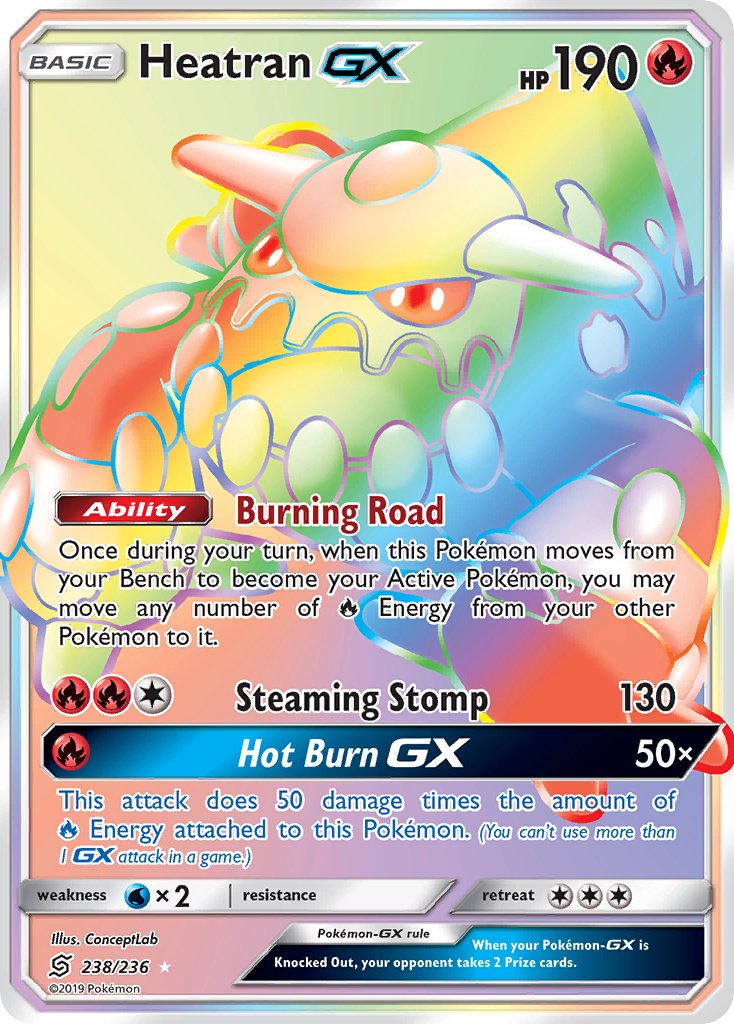 238/236 Heatran GX