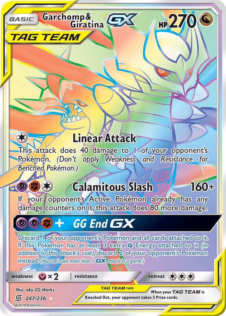 247/236 Garchomp & GiratinaGX