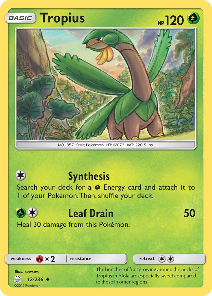 12/236  Tropius