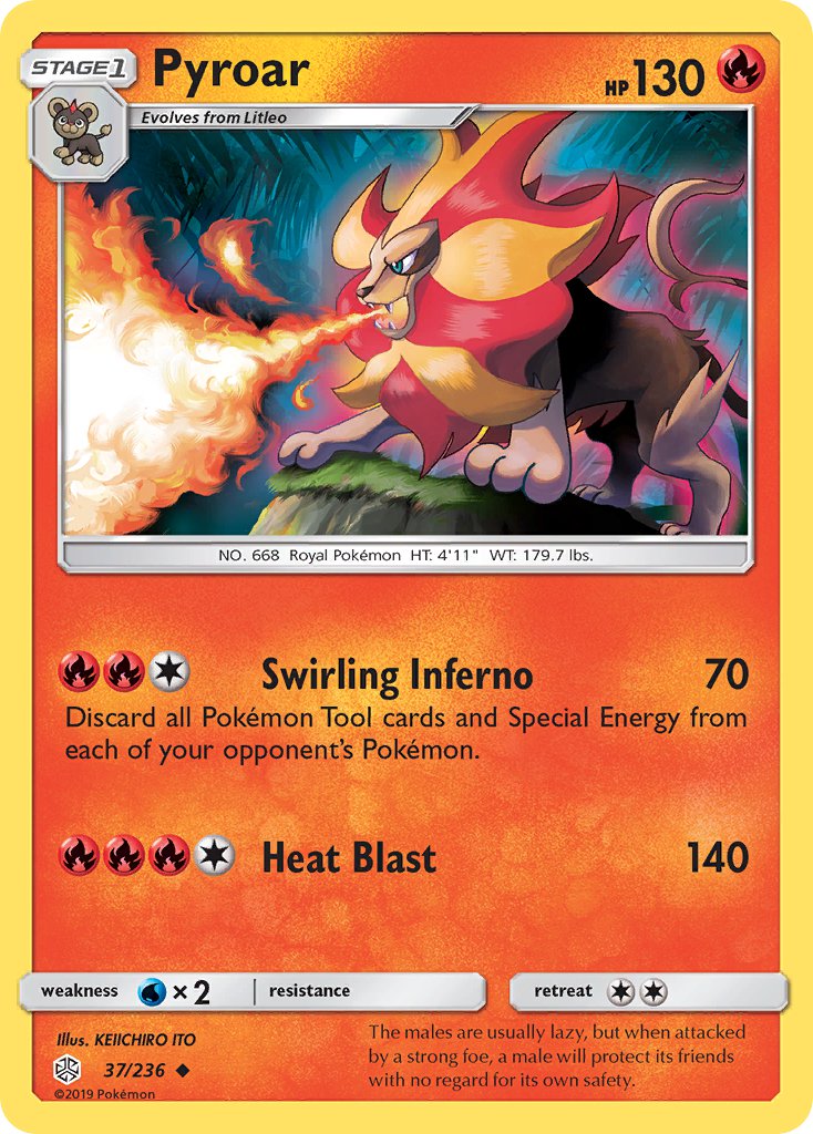 37/236  Pyroar