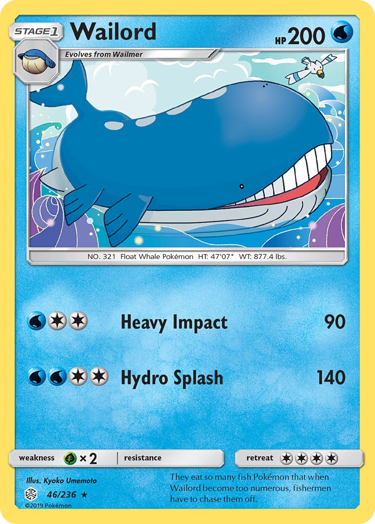 46/236  Wailord