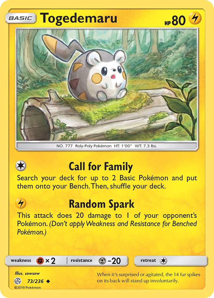 73/236  Togedemaru