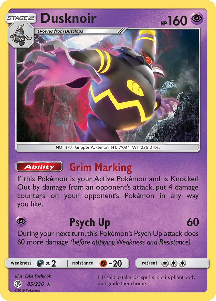85/236  Dusknoir