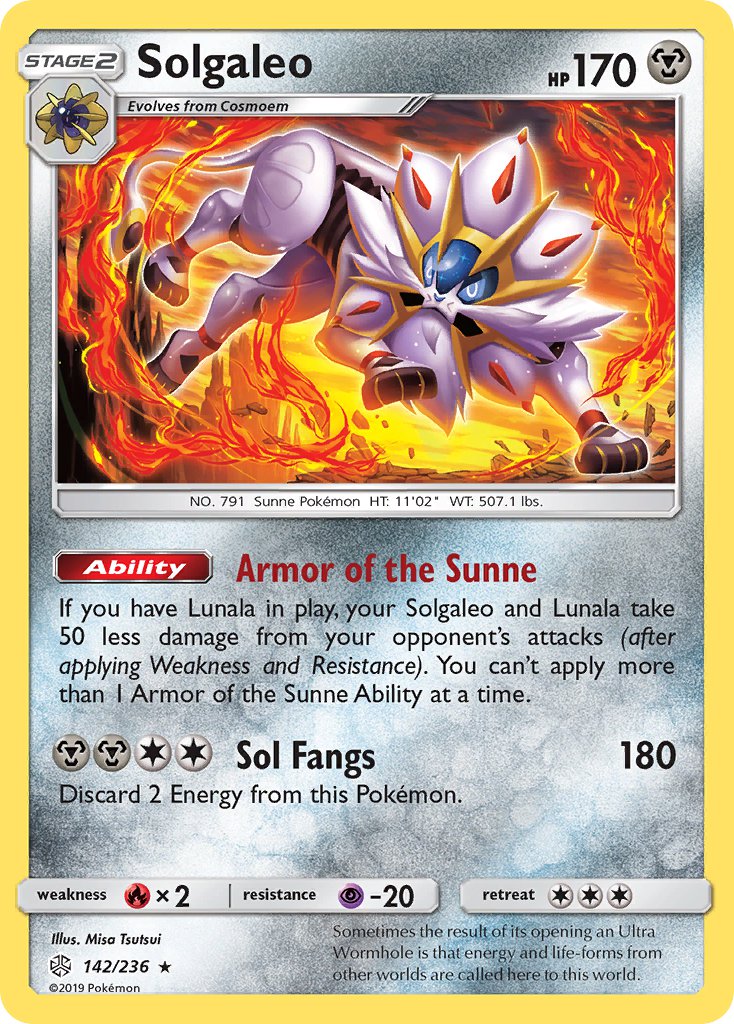 142/236 Solgaleo