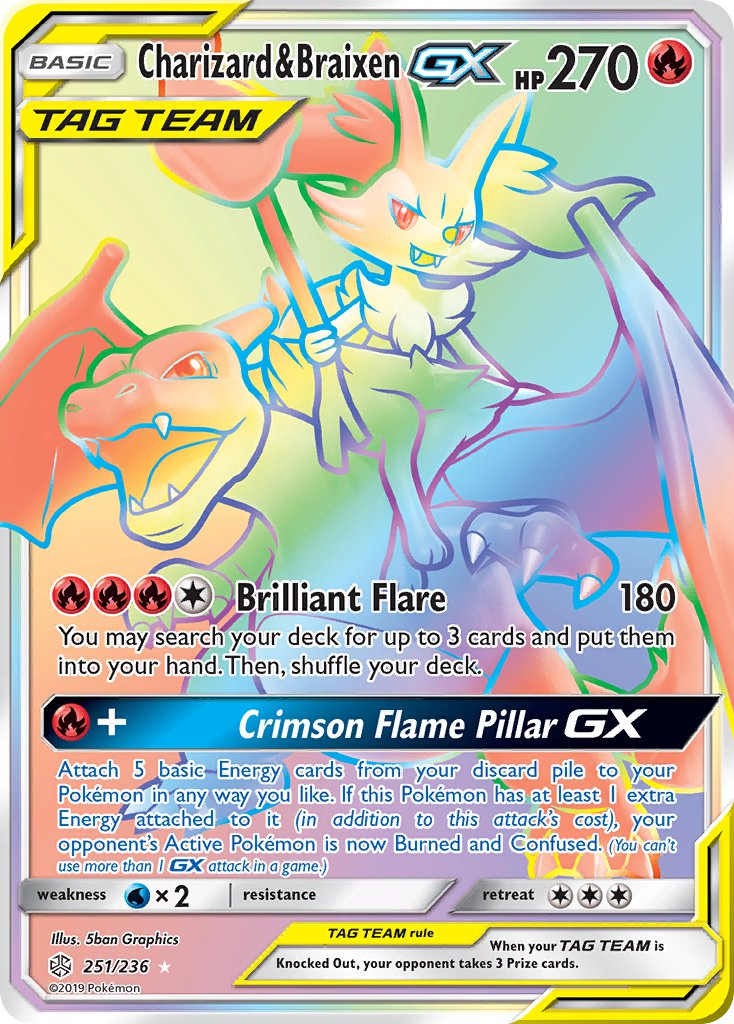 251/236 Charizard & BraixenGX