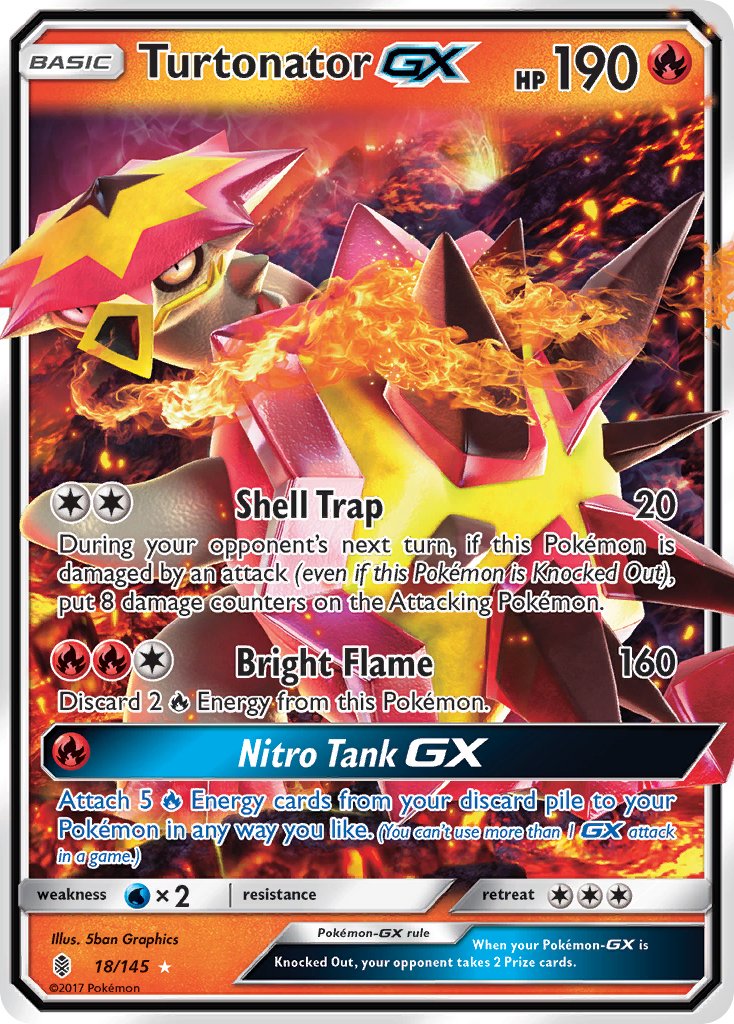 018/145 Turtonator GX