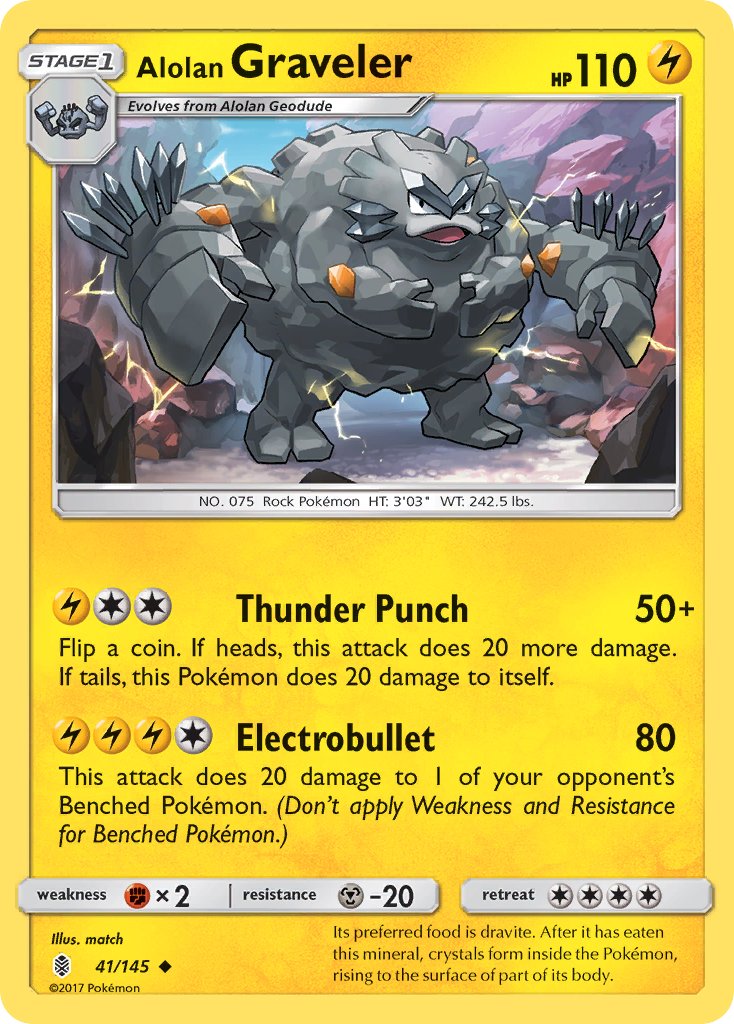 041/145 Alolan Graveler