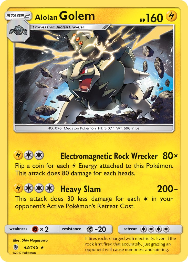 042/145 Alolan Golem