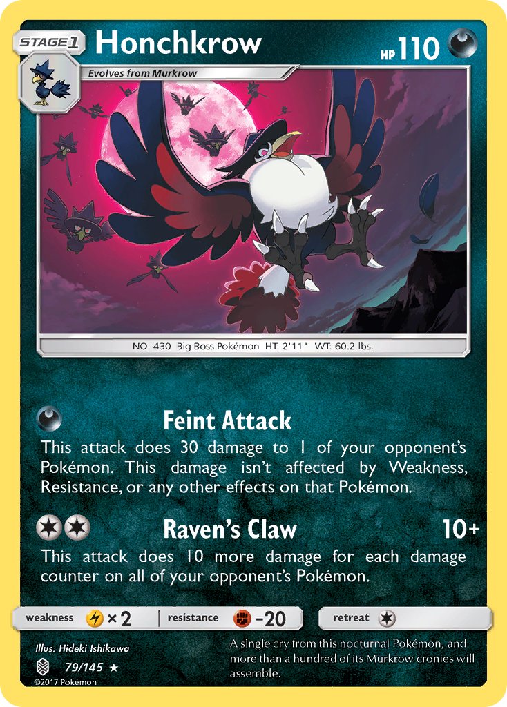079/145 Honchkrow