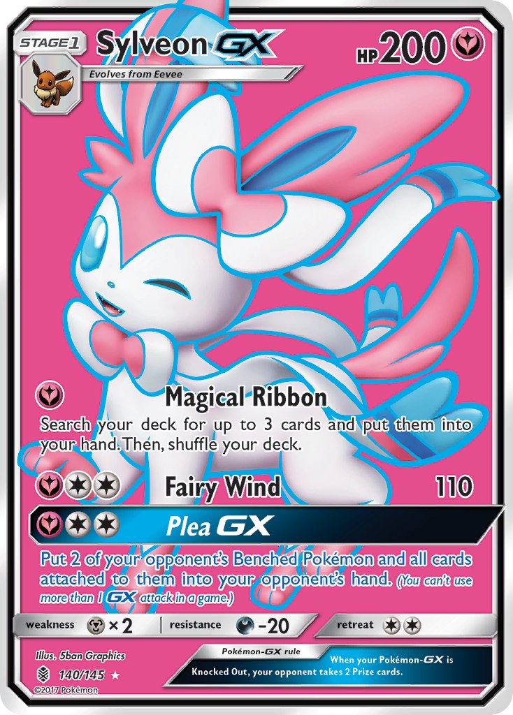 140/145 Sylveon GX (Full Art)