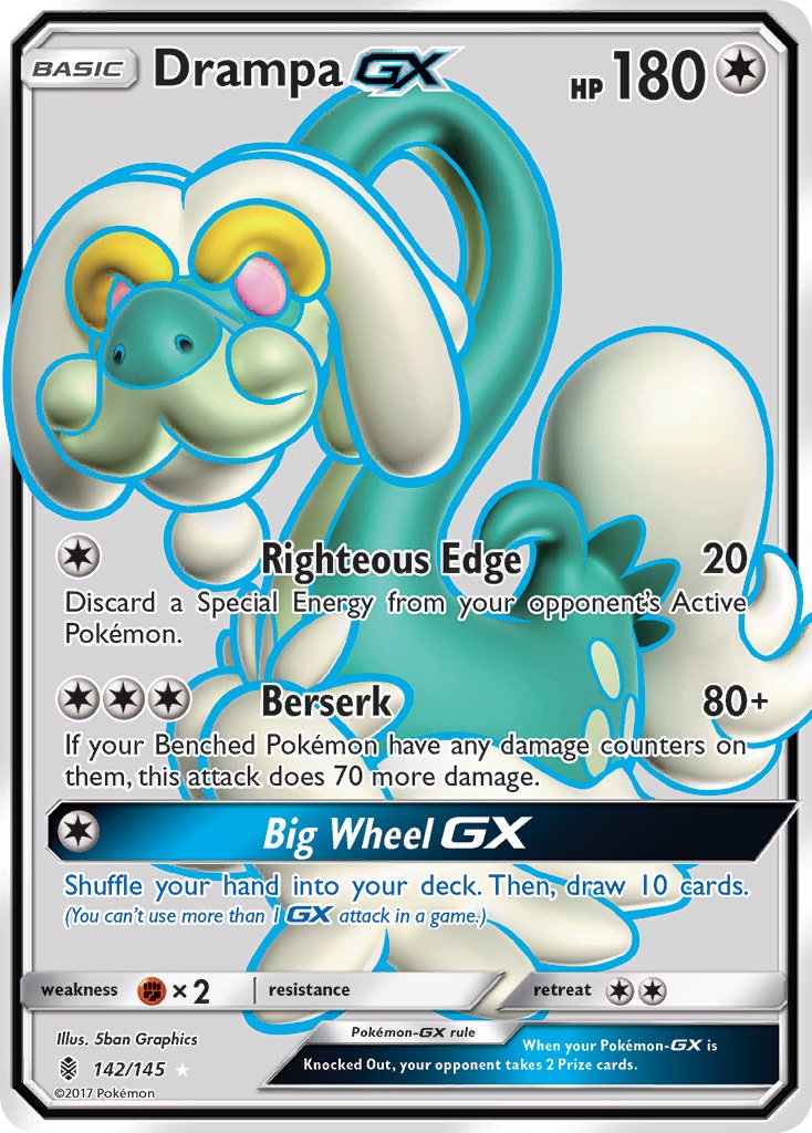 142/145 Drampa GX (Full Art)