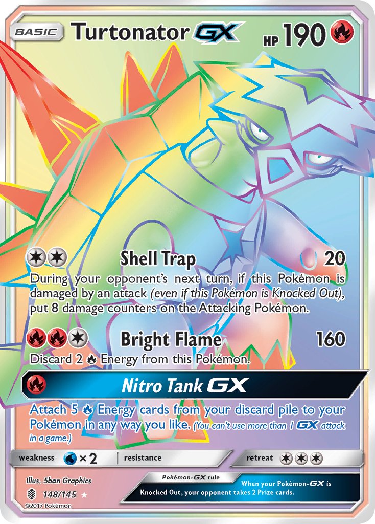 148/145 Turtonator GX (Secret Rare)