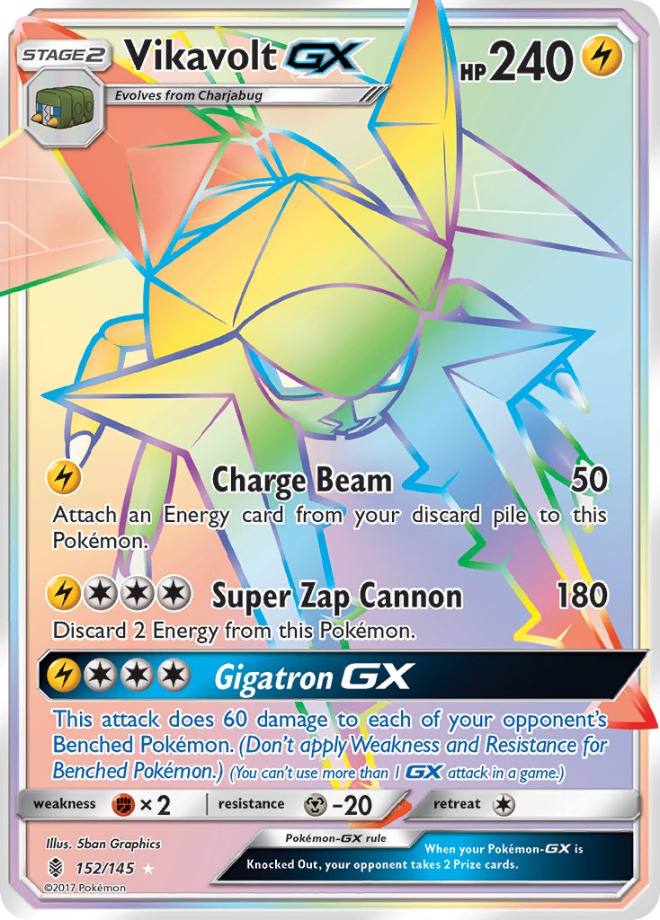 152/145 Vikavolt GX (Secret Rare)