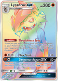 156/145 Lycanroc GX (Secret Rare)