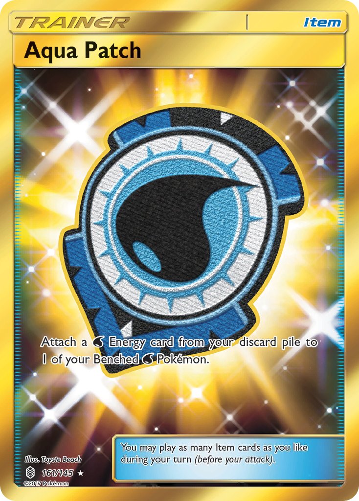 161/145 Aqua Patch (Secret Rare)