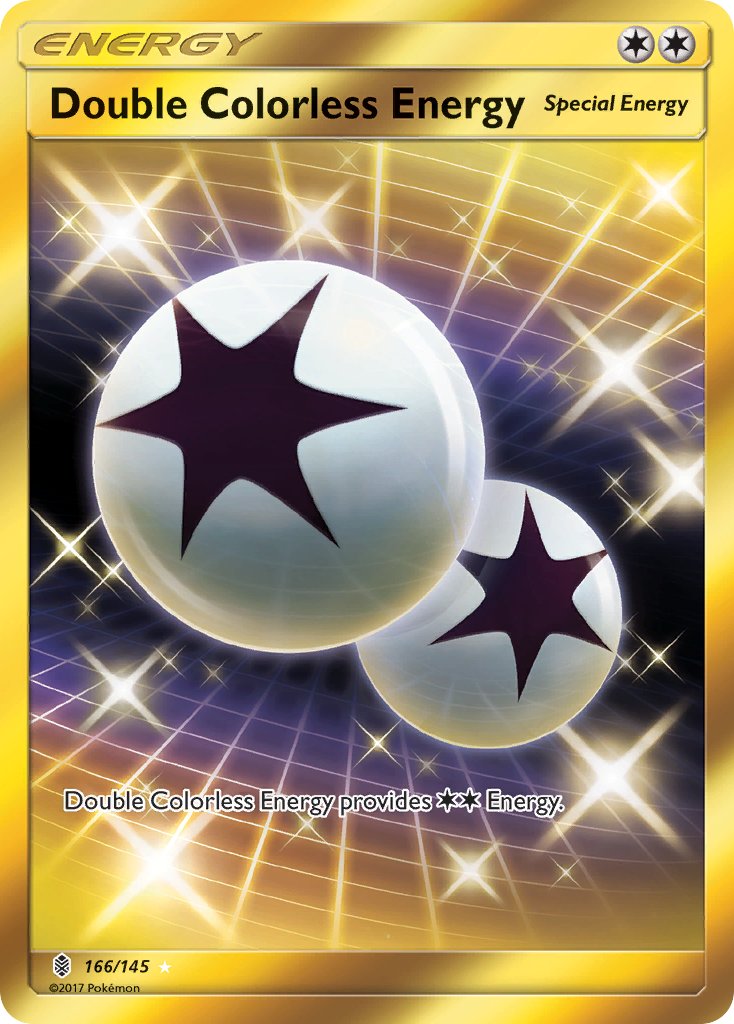 166/145 Double Colorless Energy (Secret Rare)