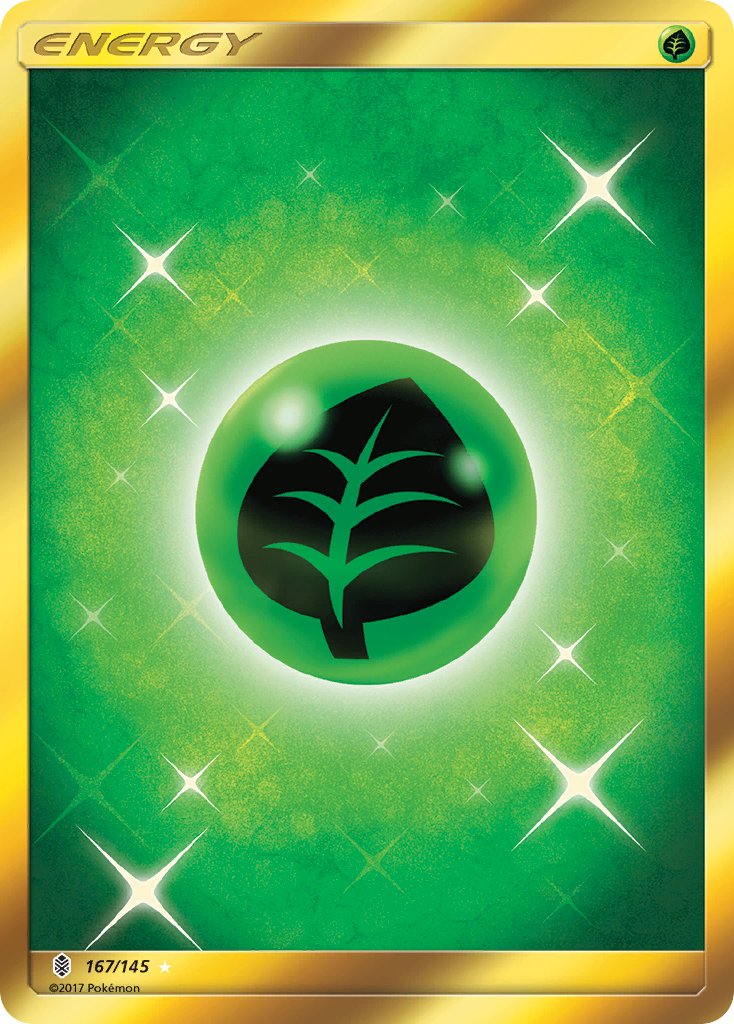 167/145 Grass Energy (Secret Rare)