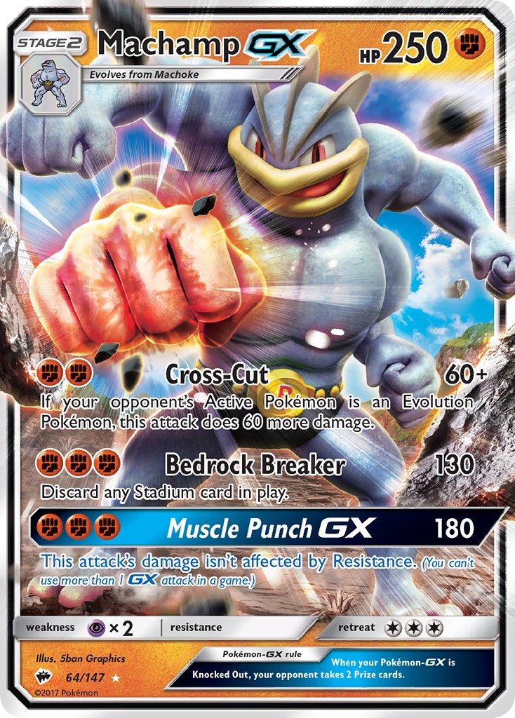 064/147 Machamp GX
