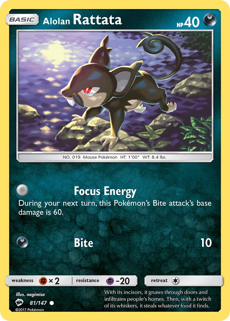 081/147 Alolan Rattata