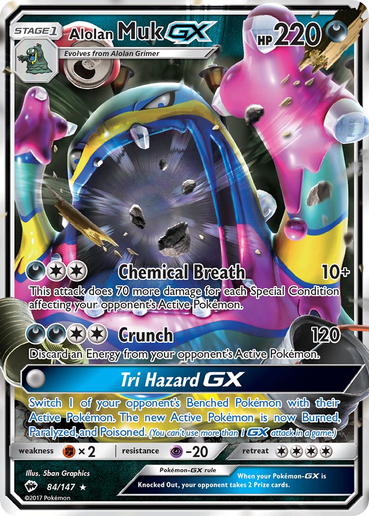084/147 Alolan Muk GX