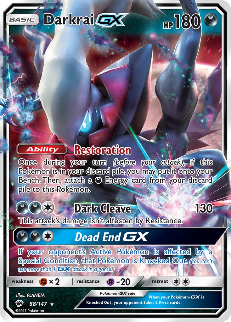 088/147 Darkrai GX