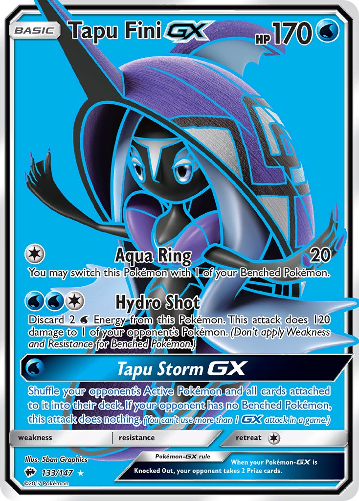 133/147 Tapu Fini GX (Full Art)