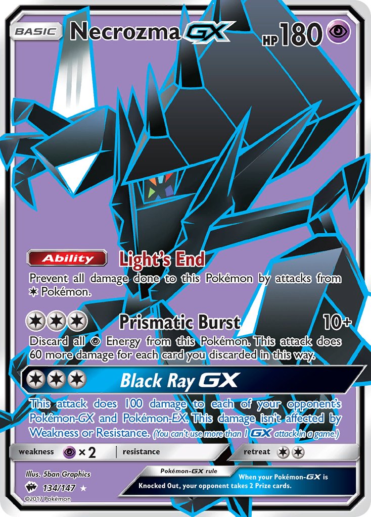 134/147 Necrozma GX (Full Art)
