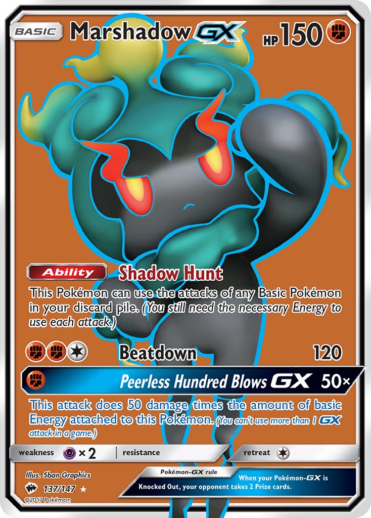 137/147 Marshadow GX (Full Art)