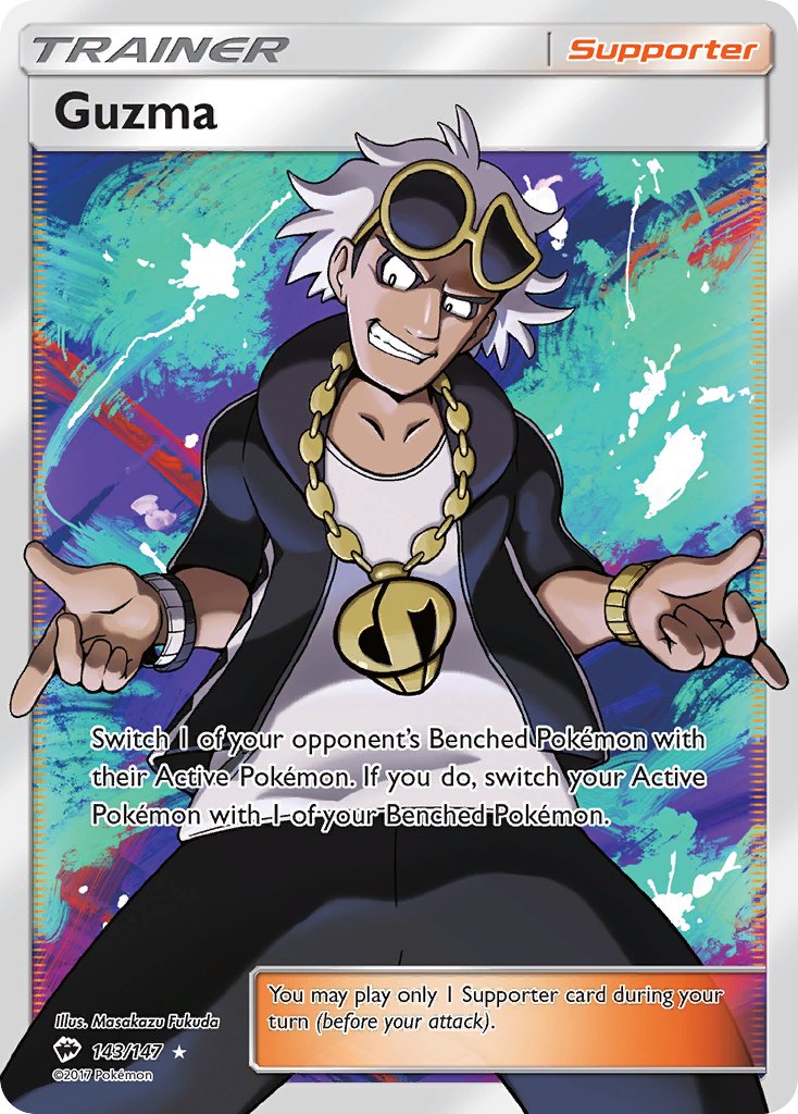 143/147 Guzma (Full Art)
