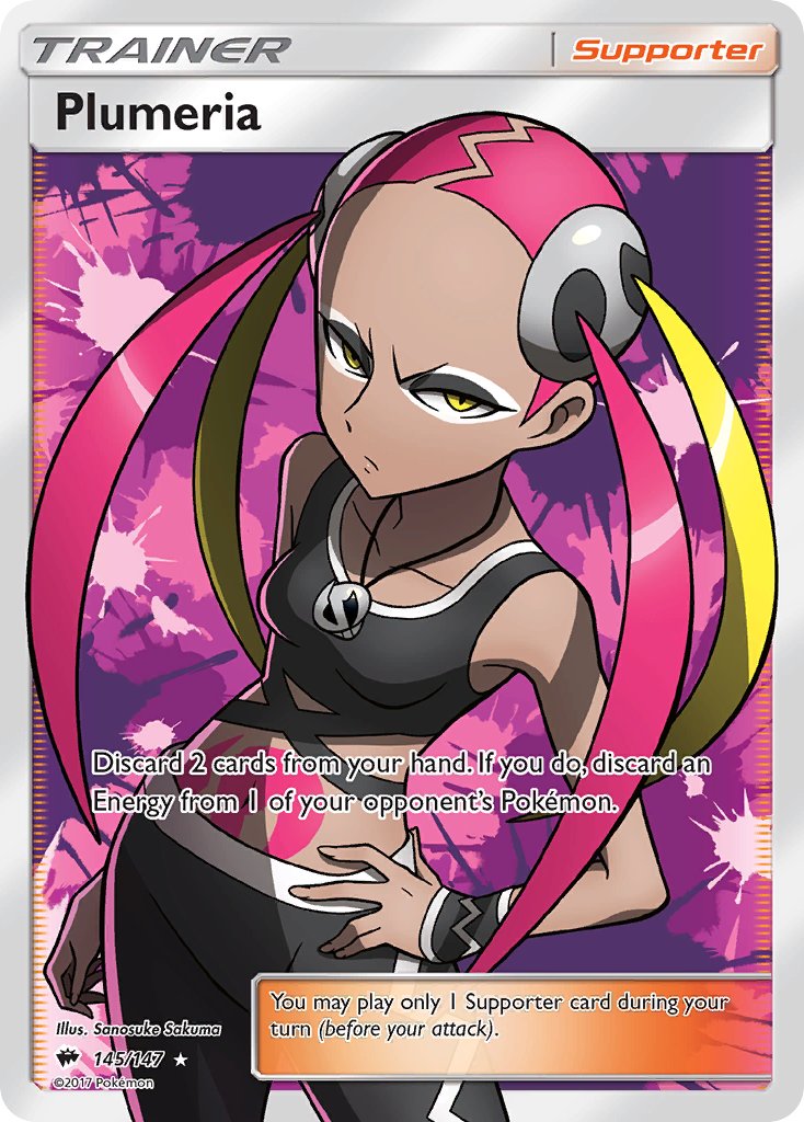 145/147 Plumeria (Full Art)