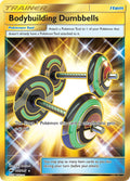 161/147 Bodybuilding Dumbbells (Secret Rare)