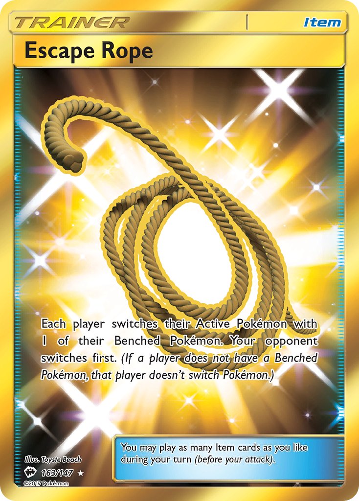163/147 Escape Rope (Secret Rare)