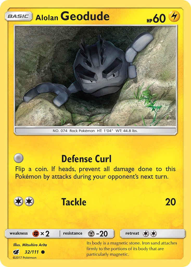 032/111 Alolan Geodude