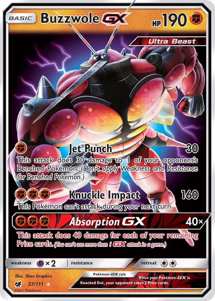 057/111 Buzzwole GX