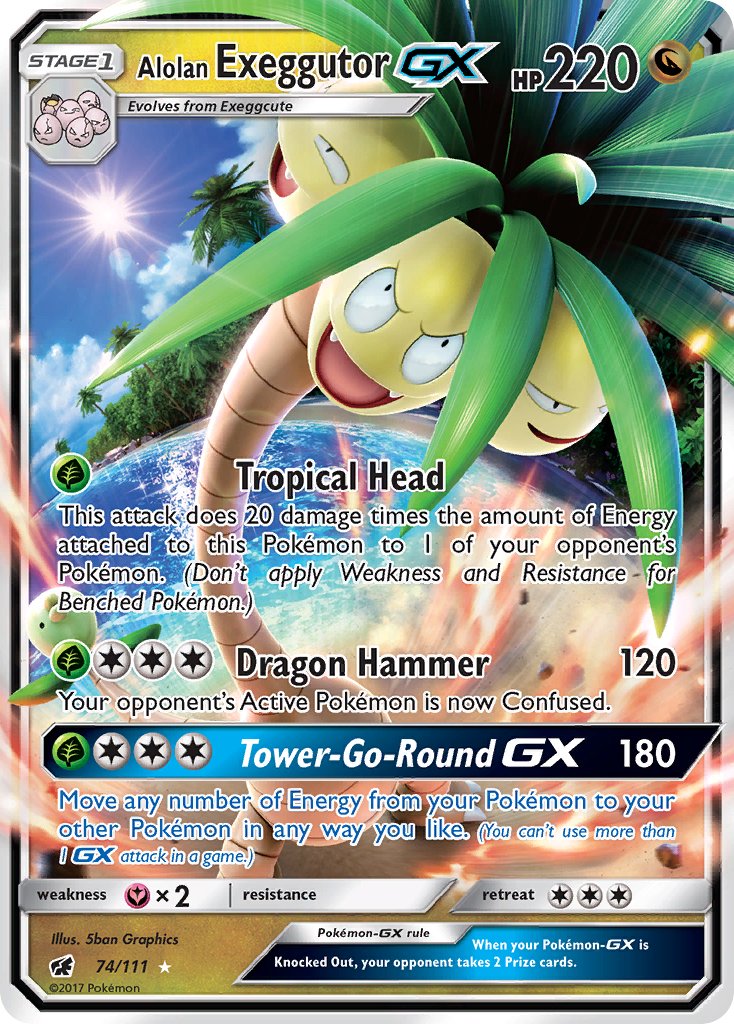 074/111 Alolan Exeggutor GX