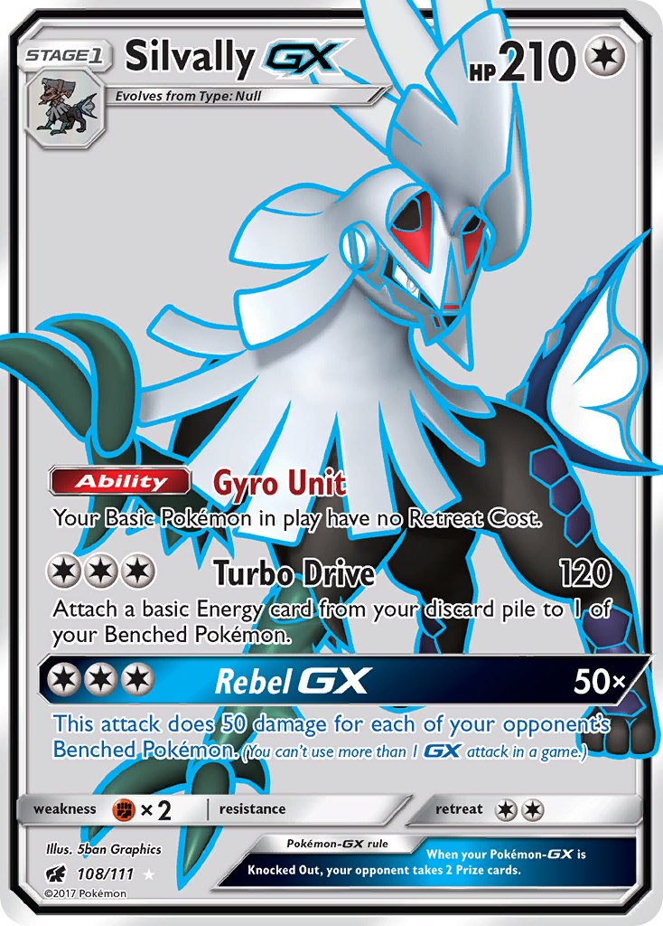 108/111 Silvally GX (Full Art)