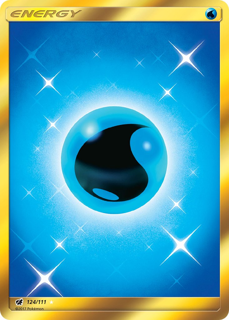 124/111 Water Energy (Secret Rare)