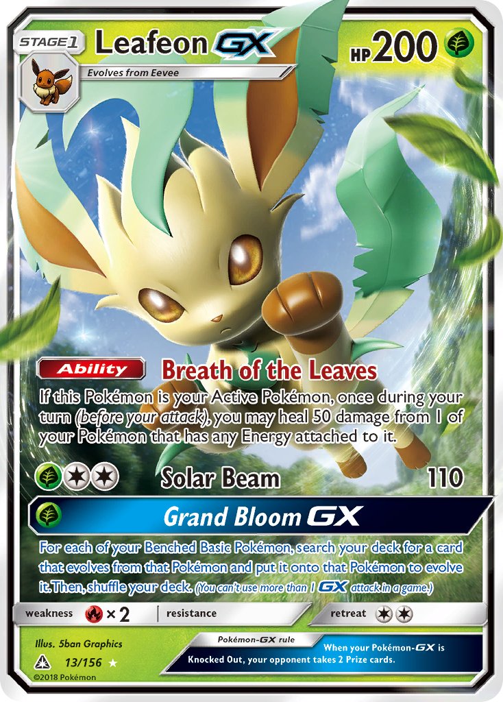 013/156 Leafeon GX