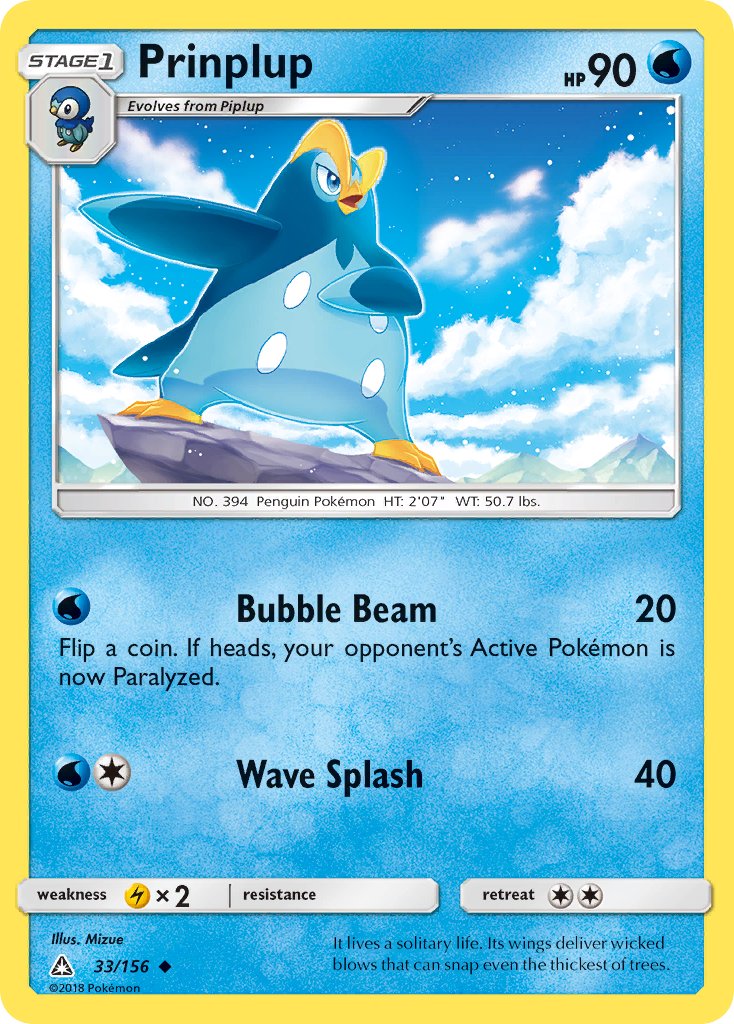 033/156 Prinplup