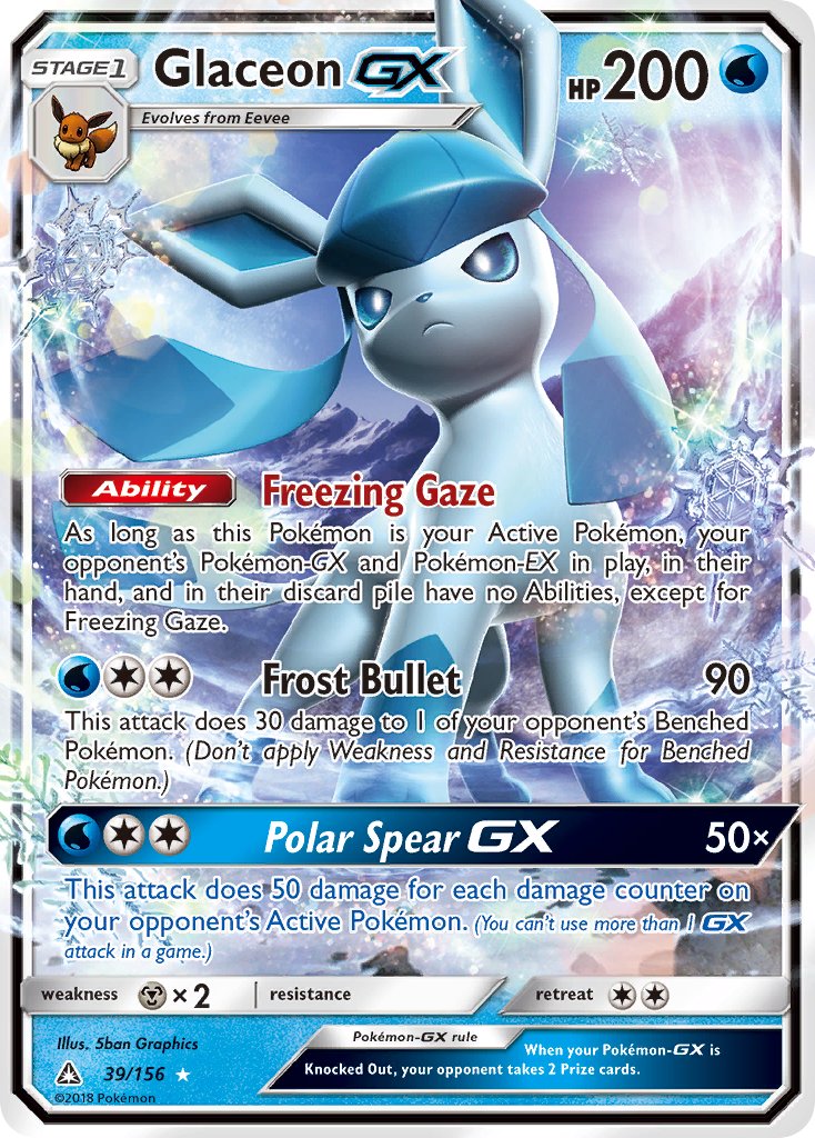 039/156 Glaceon GX