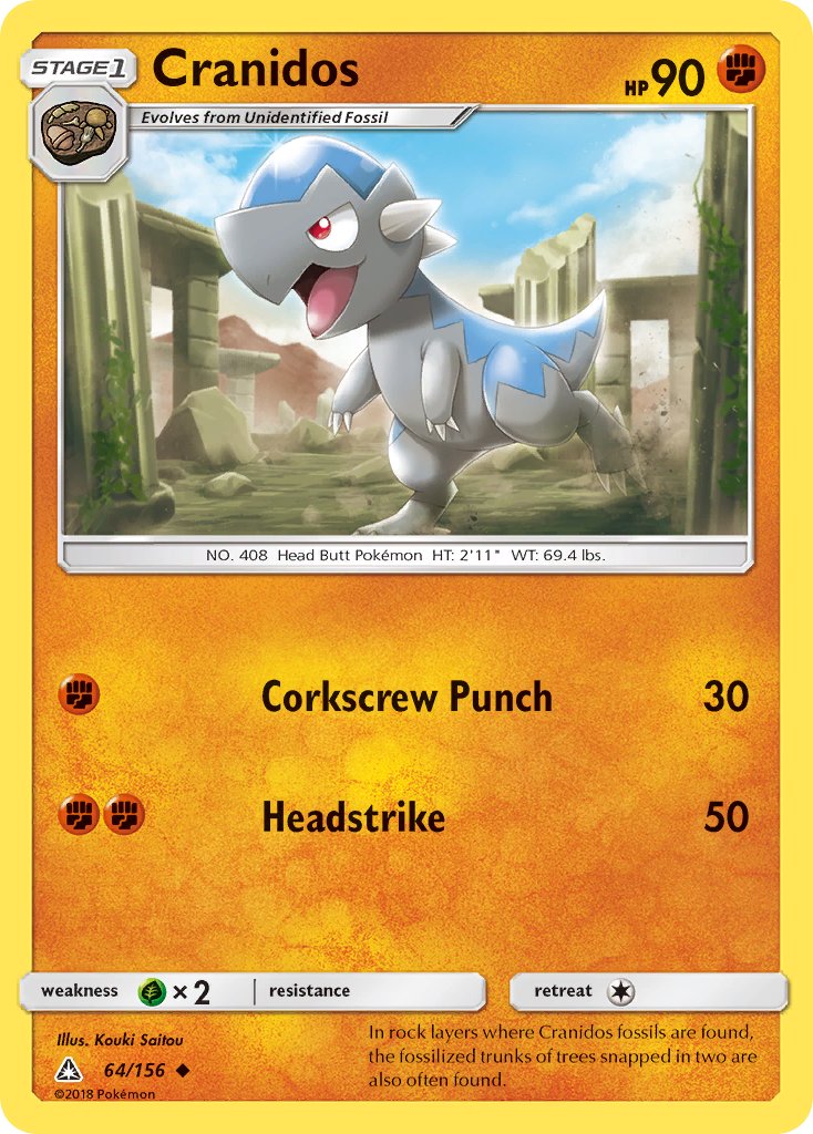 064/156 Cranidos